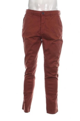 Pantaloni de bărbați Bershka, Mărime L, Culoare Maro, Preț 44,39 Lei