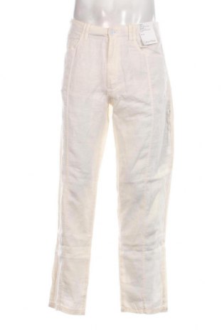 Pantaloni de bărbați Calvin Klein, Mărime XL, Culoare Ecru, Preț 263,27 Lei
