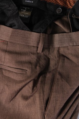 Pánské kalhoty  Celio, Velikost M, Barva Hnědá, Cena  116,00 Kč