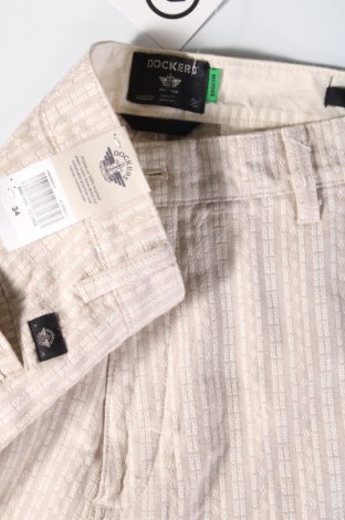 Pantaloni de bărbați Dockers, Mărime L, Culoare Bej, Preț 184,21 Lei