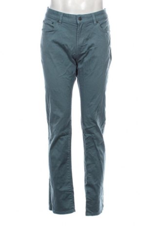 Мъжки панталон Dressmann, Размер L, Цвят Син, Цена 16,40 лв.