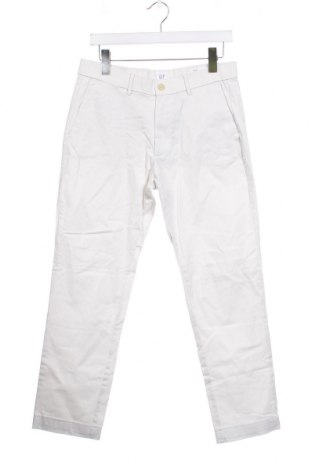 Мъжки панталон Gap, Размер M, Цвят Бял, Цена 17,00 лв.