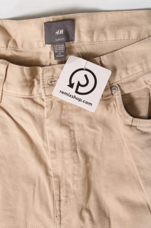 Мъжки панталон H&M, Размер M, Цвят Бежов, Цена 4,64 лв.