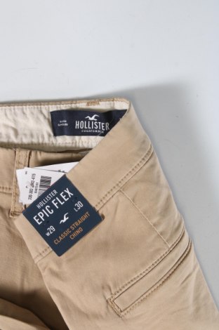 Herrenhose Hollister, Größe L, Farbe Beige, Preis 9,59 €