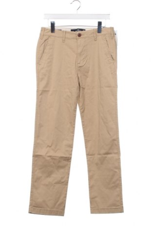 Pantaloni de bărbați Hollister, Mărime L, Culoare Bej, Preț 61,18 Lei