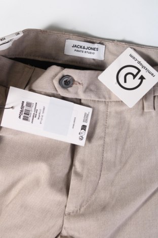 Pantaloni de bărbați Jack & Jones, Mărime L, Culoare Bej, Preț 65,13 Lei