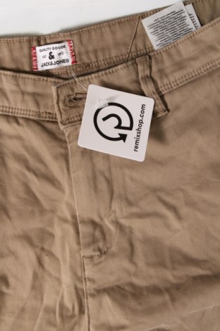 Мъжки панталон Jack & Jones, Размер M, Цвят Бежов, Цена 10,25 лв.