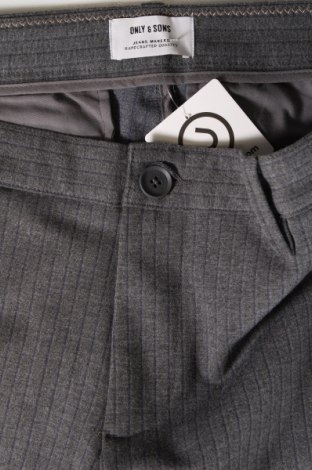 Pantaloni de bărbați Only & Sons, Mărime L, Culoare Gri, Preț 95,39 Lei