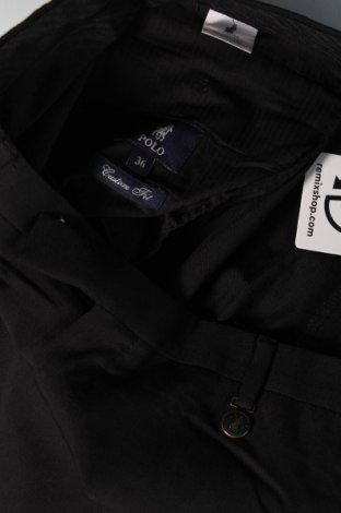 Ανδρικό παντελόνι Polo, Μέγεθος L, Χρώμα Μαύρο, Τιμή 26,72 €