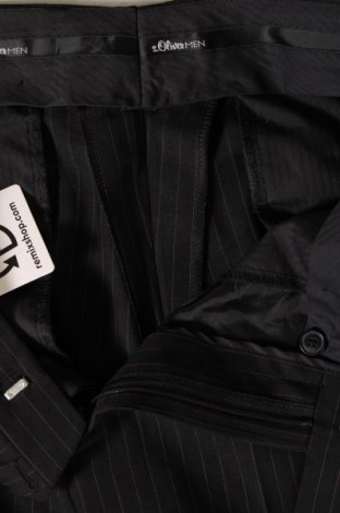 Pánske nohavice  S.Oliver, Veľkosť L, Farba Čierna, Cena  6,98 €