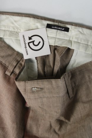 Ανδρικό παντελόνι Selected, Μέγεθος M, Χρώμα Καφέ, Τιμή 15,34 €