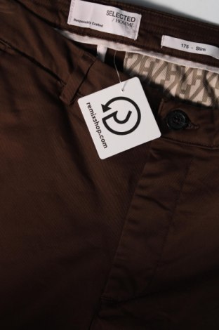 Pánské kalhoty  Selected Homme, Velikost XL, Barva Hnědá, Cena  1 565,00 Kč