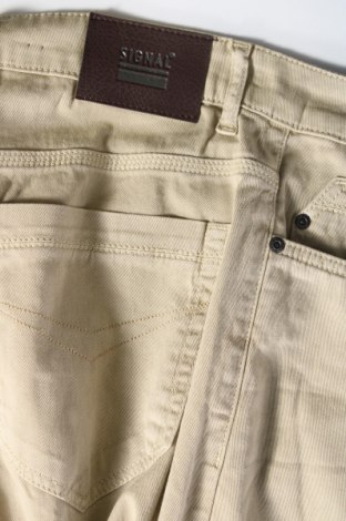 Ανδρικό παντελόνι Signal, Μέγεθος M, Χρώμα  Μπέζ, Τιμή 15,34 €