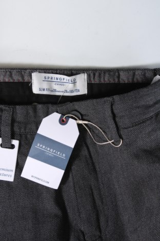 Pánske nohavice  Springfield, Veľkosť M, Farba Sivá, Cena  7,19 €
