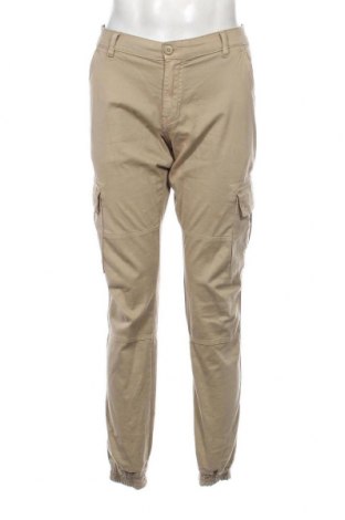 Pantaloni de bărbați Urban Classics, Mărime L, Culoare Bej, Preț 63,32 Lei