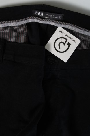 Мъжки панталон Zara, Размер XL, Цвят Черен, Цена 13,50 лв.