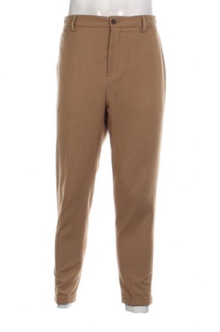 Pantaloni de bărbați Zara, Mărime XL, Culoare Bej, Preț 41,40 Lei