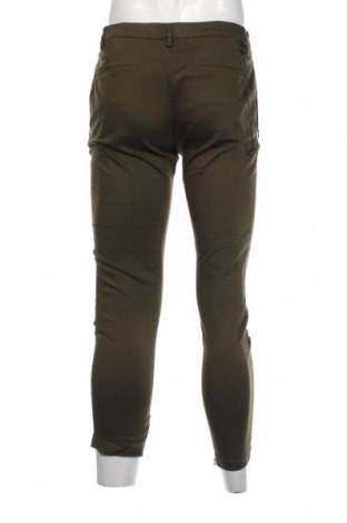 Pantaloni de bărbați Zara, Mărime M, Culoare Verde, Preț 26,65 Lei