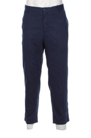 Pantaloni de bărbați Zara, Mărime L, Culoare Albastru, Preț 31,09 Lei
