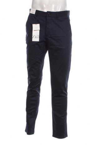 Pánské kalhoty  Zara, Velikost M, Barva Modrá, Cena  445,00 Kč