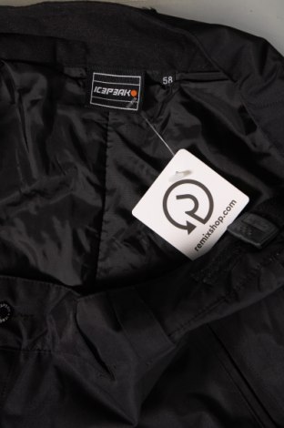 Ανδρικό παντελόνι για χειμερινά σπορ Icepeak, Μέγεθος XXL, Χρώμα Μαύρο, Τιμή 45,47 €