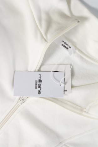 Ανδρικό φούτερ fleece ABOUT YOU X MILLANE, Μέγεθος L, Χρώμα Λευκό, Τιμή 47,94 €