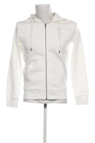 Herren Fleece Sweatshirt  Jack & Jones, Größe S, Farbe Weiß, Preis 23,25 €