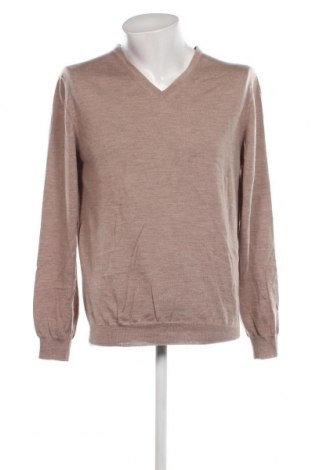 Ανδρικό πουλόβερ, Μέγεθος L, Χρώμα  Μπέζ, Τιμή 8,97 €