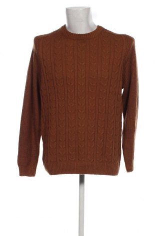 Мъжки пуловер, Размер L, Цвят Кафяв, Цена 14,50 лв.