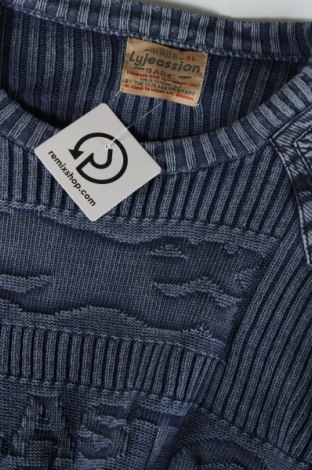 Ανδρικό πουλόβερ, Μέγεθος XL, Χρώμα Μπλέ, Τιμή 7,18 €