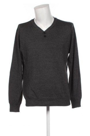 Ανδρικό πουλόβερ, Μέγεθος L, Χρώμα Γκρί, Τιμή 11,66 €