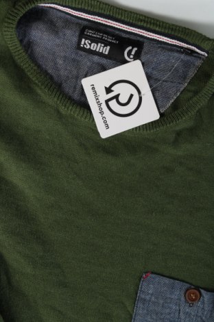 Ανδρικό πουλόβερ ! Solid, Μέγεθος M, Χρώμα Πράσινο, Τιμή 9,46 €