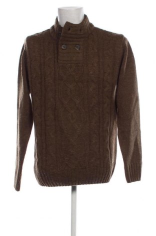 Мъжки пуловер Angelo Litrico, Размер XXL, Цвят Зелен, Цена 15,37 лв.