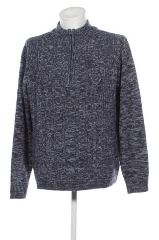 Ανδρικό πουλόβερ Atlas For Men, Μέγεθος XXL, Χρώμα Μπλέ, Τιμή 11,66 €