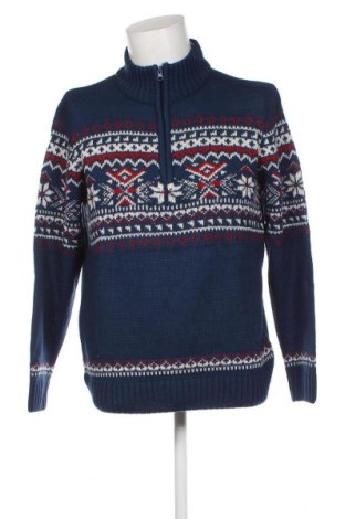 Мъжки пуловер Atlas For Men, Размер L, Цвят Син, Цена 29,00 лв.