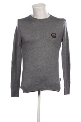 Ανδρικό πουλόβερ BALR., Μέγεθος M, Χρώμα Γκρί, Τιμή 42,37 €