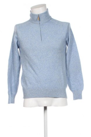 Ανδρικό πουλόβερ Boggi, Μέγεθος S, Χρώμα Μπλέ, Τιμή 35,63 €