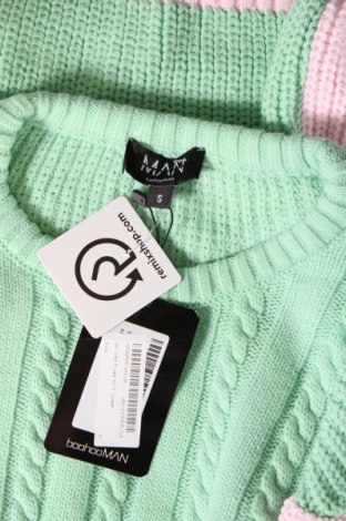 Мъжки пуловер Boohoo, Размер S, Цвят Многоцветен, Цена 24,84 лв.