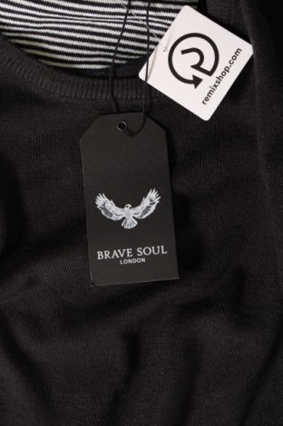 Мъжки пуловер Brave Soul, Размер XL, Цвят Сив, Цена 36,96 лв.