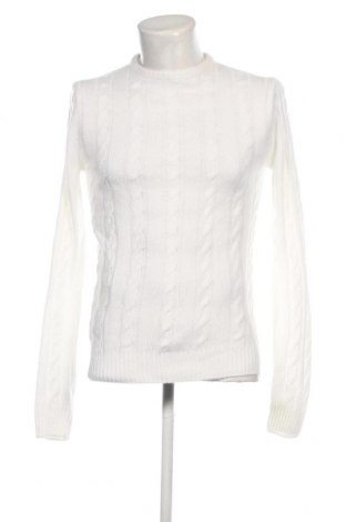 Ανδρικό πουλόβερ Brave Soul, Μέγεθος M, Χρώμα Λευκό, Τιμή 19,05 €