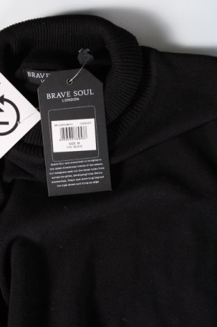 Мъжки пуловер Brave Soul, Размер M, Цвят Черен, Цена 41,58 лв.