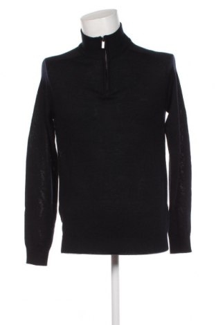 Мъжки пуловер Bruun & Stengade, Размер M, Цвят Син, Цена 70,00 лв.