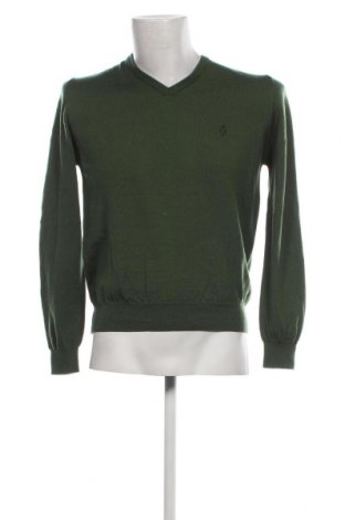 Мъжки пуловер Burlington, Размер M, Цвят Зелен, Цена 13,92 лв.