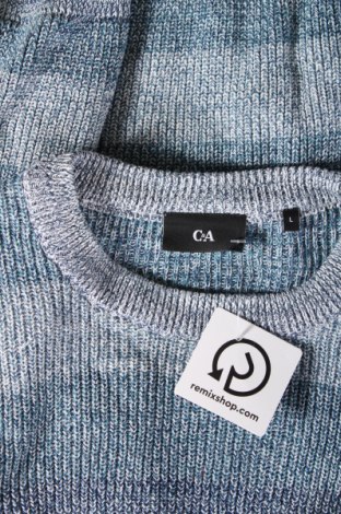 Мъжки пуловер C&A, Размер L, Цвят Син, Цена 15,37 лв.