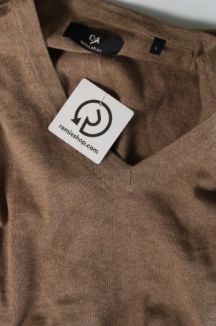 Ανδρικό πουλόβερ C&A, Μέγεθος L, Χρώμα  Μπέζ, Τιμή 8,97 €