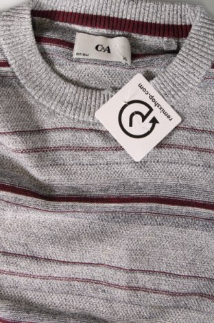 Мъжки пуловер C&A, Размер XL, Цвят Сив, Цена 8,41 лв.