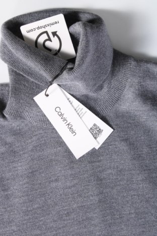 Herrenpullover Calvin Klein, Größe L, Farbe Grau, Preis 57,55 €