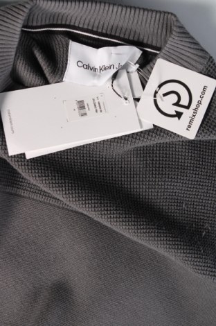 Herrenpullover Calvin Klein Jeans, Größe M, Farbe Grau, Preis € 36,08