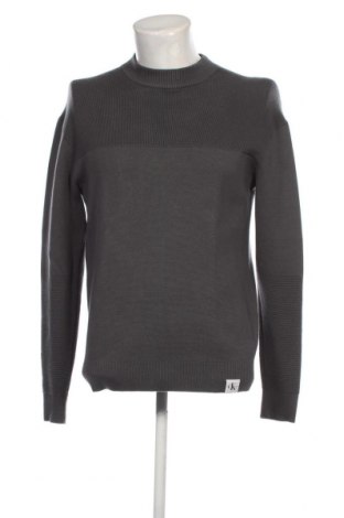 Ανδρικό πουλόβερ Calvin Klein Jeans, Μέγεθος M, Χρώμα Γκρί, Τιμή 36,08 €