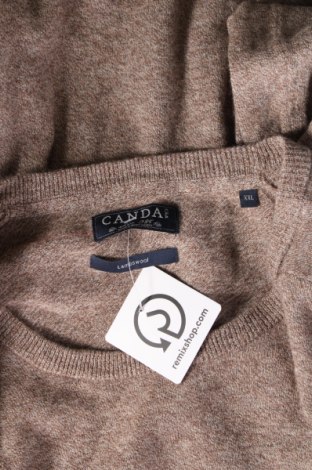 Ανδρικό πουλόβερ Canda, Μέγεθος XXL, Χρώμα  Μπέζ, Τιμή 8,43 €